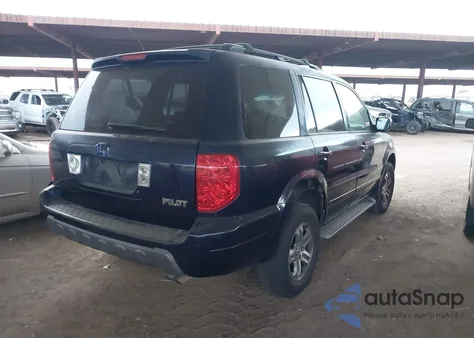 2004 Honda Pilot Ex-L from USA, damaged, VIN 2HKYF18544H567201
